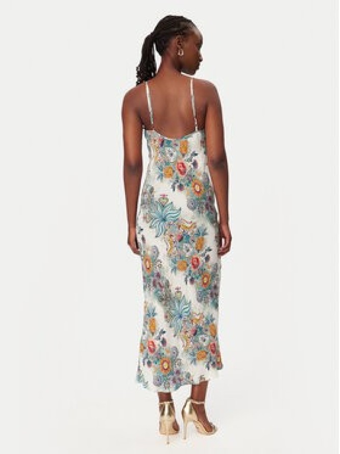 Just Cavalli Sukienka letnia 80PAO925 NS837 Błękitny Slim Fit