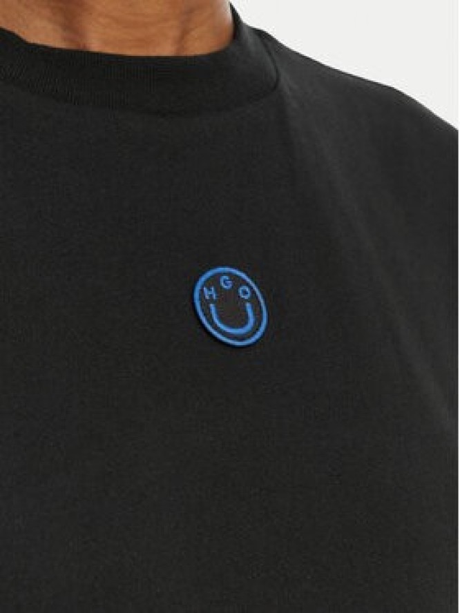 HUGO Sukienka codzienna Nalle_B 50540389 Czarny Regular Fit