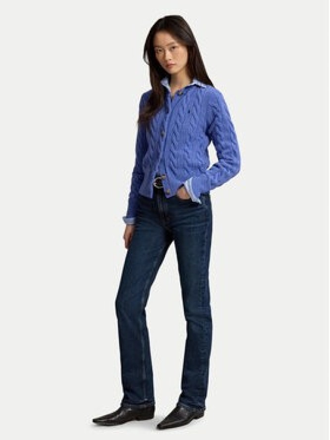 Polo Ralph Lauren Kardigan 211972104501 Niebieski Slim Fit