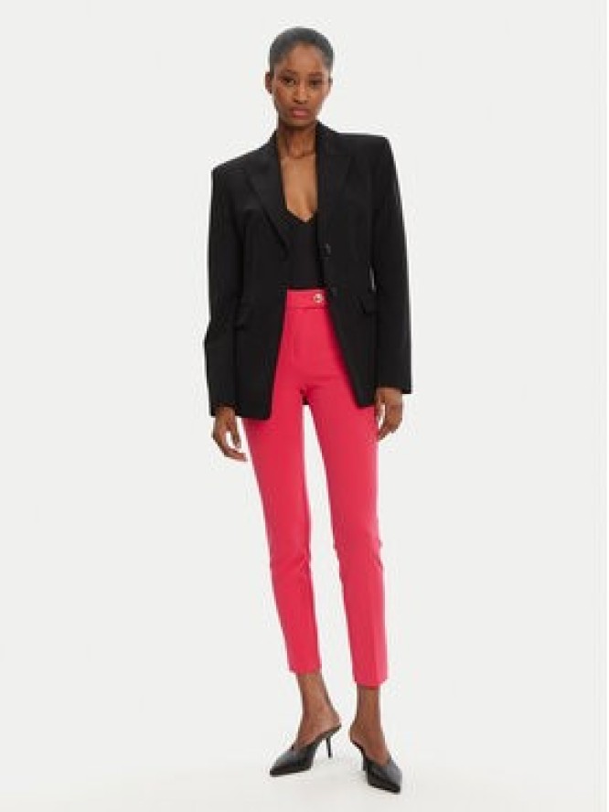 Rinascimento Spodnie materiałowe CFC0122742003 Różowy Regular Fit