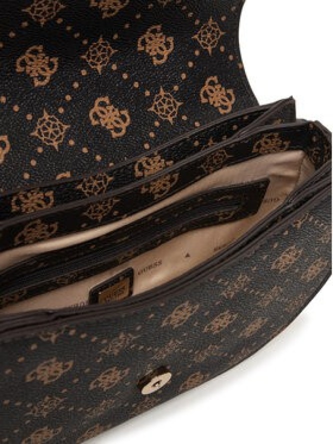 Guess Torebka Emelie Logo HWGP99 28200 Brązowy