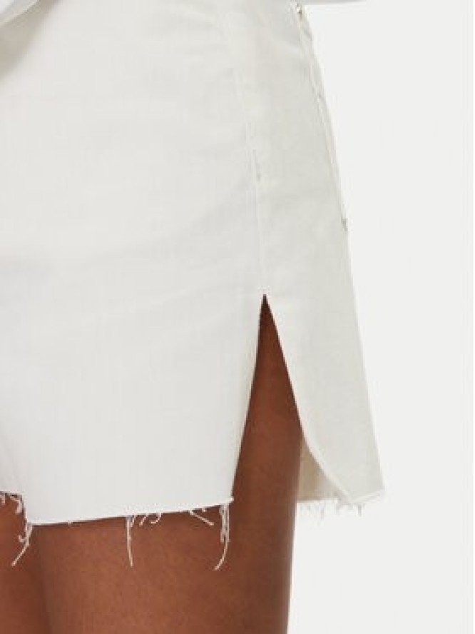 MET Szorty jeansowe M10 137SH Biały Regular Fit