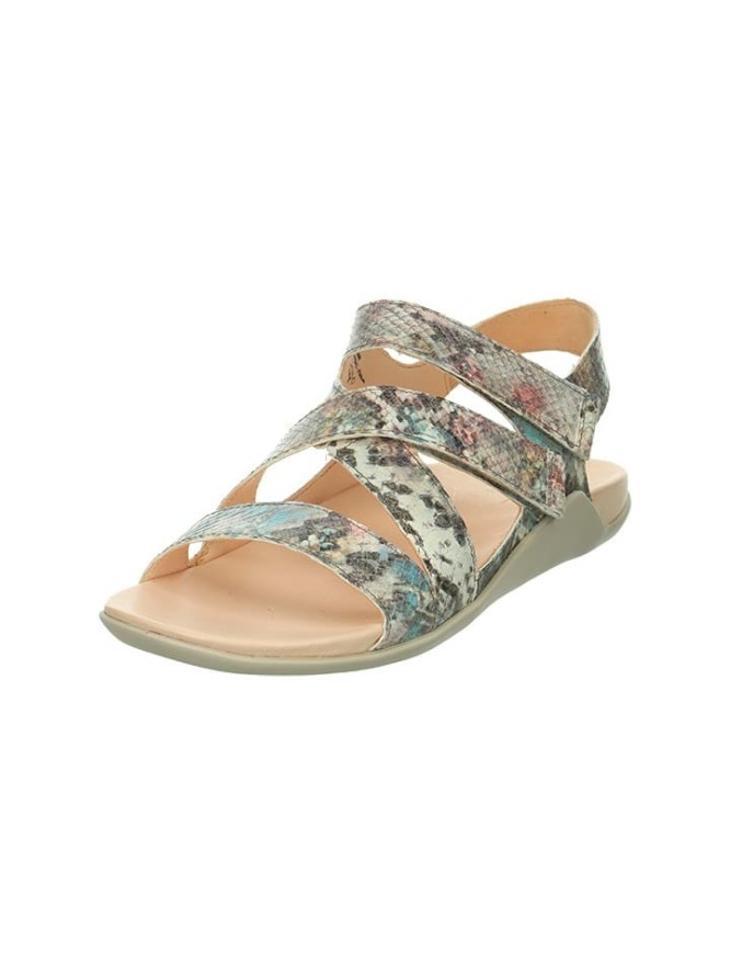 Think! Skórzane sandały "Sandaal" ze wzorem rozmiar: 40