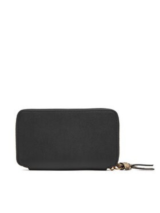 Tommy Hilfiger Portfel Th Leather Med Za Wallet AW0AW18939 Czarny