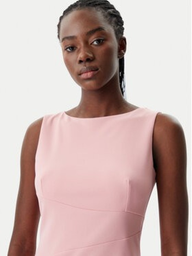 Rinascimento Sukienka koktajlowa CFC0122877003 Różowy Regular Fit