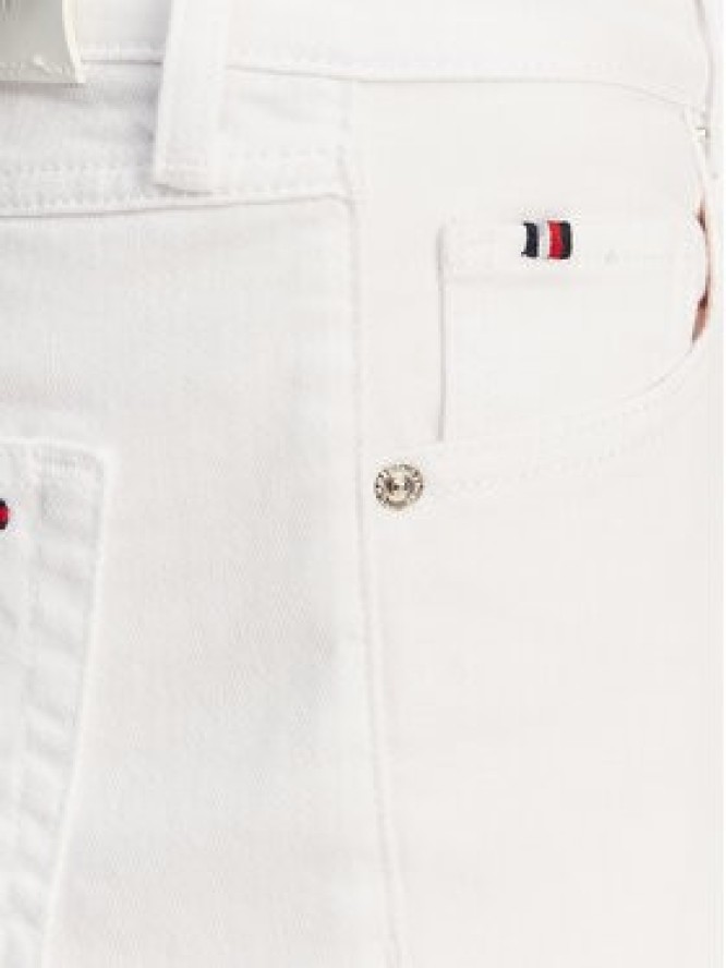 Tommy Hilfiger Jeansy Classic WW0WW45923 Biały Straight Fit