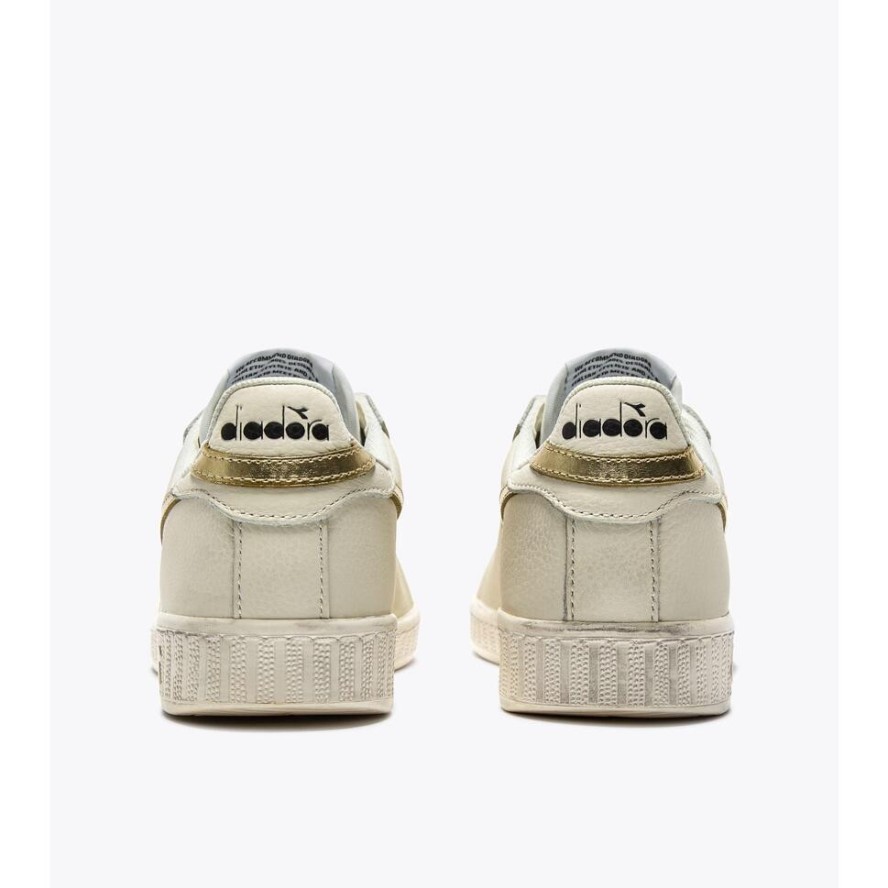 Sneakersy damskie Diadora Game L Low Waxed Metal