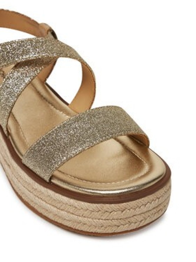 MICHAEL Michael Kors Espadryle Lynn 40S5LYFS1M Złoty