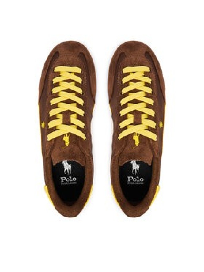 Polo Ralph Lauren Sneakersy 804P15632002 Brązowy