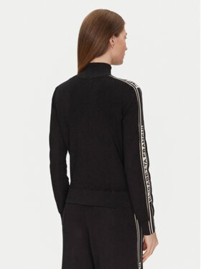 Elisabetta Franchi Kardigan MK-33S-51E2-V420 Czarny Regular Fit