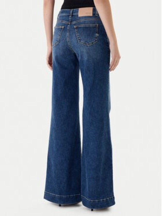 ViCOLO Jeansy DF5076 Niebieski Wide Leg