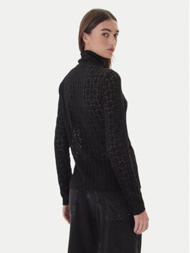 PINKO Bluzka Rufina 105979 A2YI Czarny Regular Fit