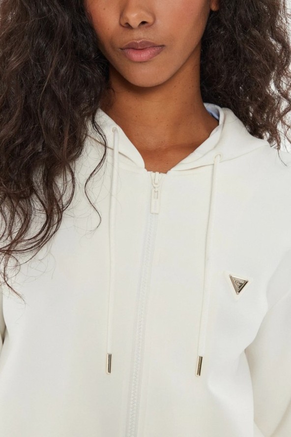 GUESS Damska bluza w kolorze ecru Olympe, Rozmiar S