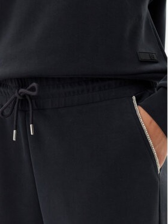 EA7 Emporio Armani Spodnie dresowe 7W000143 AF12643 UC001 Czarny Loose Fit