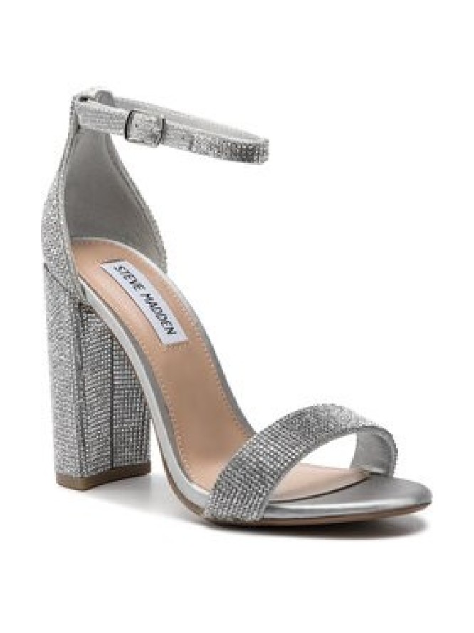 Steve Madden Sandały Carrson-R SM11000371-02003-968 Srebrny