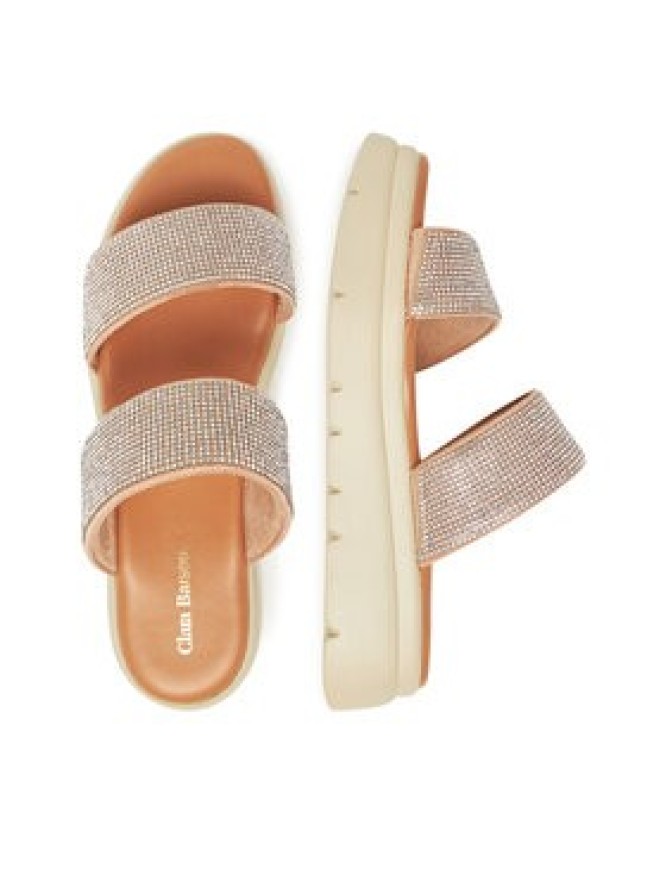 Clara Barson Klapki H3T9409-1 Beżowy