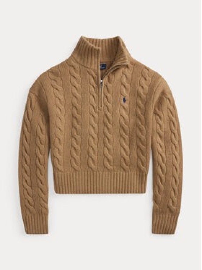 Polo Ralph Lauren Sweter 211972130002 Beżowy Relaxed Fit