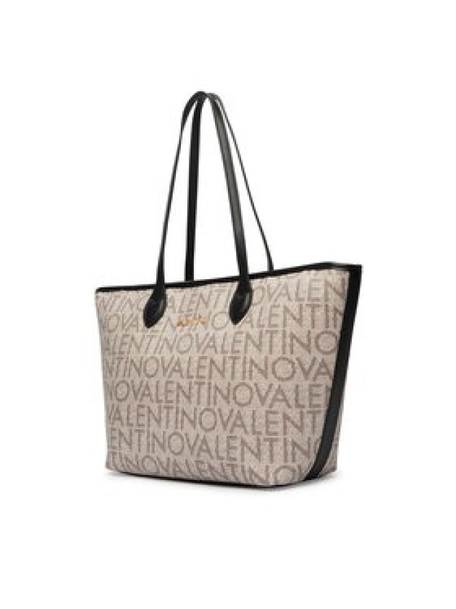 Valentino Torebka Logo VBSA1F02 Beżowy