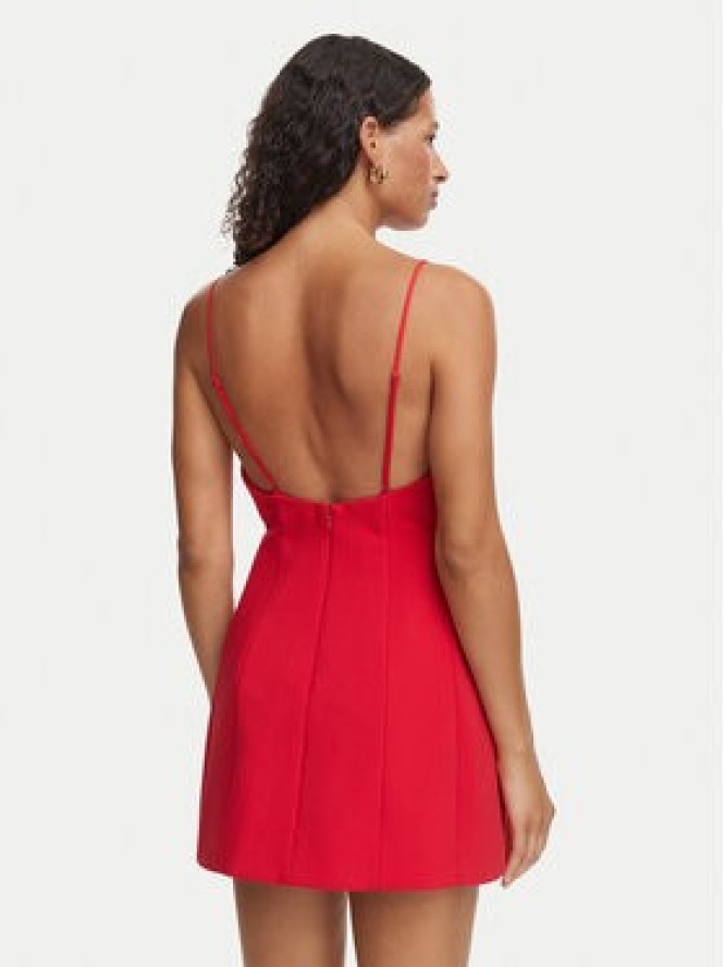 Bardot Sukienka koktajlowa Branca 60492DB Czerwony A-Line Fit