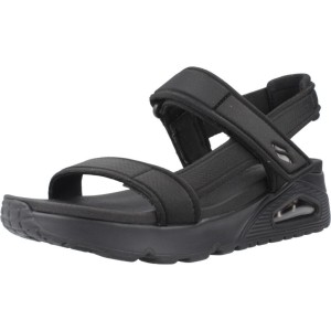 Sandały SKECHERS UNO SANDAL SUMMER STAND 2 Czarny