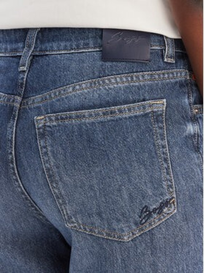 BOSS Jeansy Ada HR 50552376 Granatowy Regular Fit