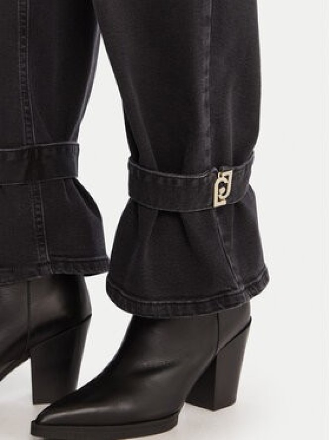 Liu Jo Jeansy UF5105 D0291 Szary Boyfriend Fit
