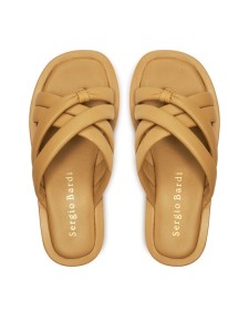 Sergio Bardi Japonki DELL-CHV-AC-01SB Brązowy