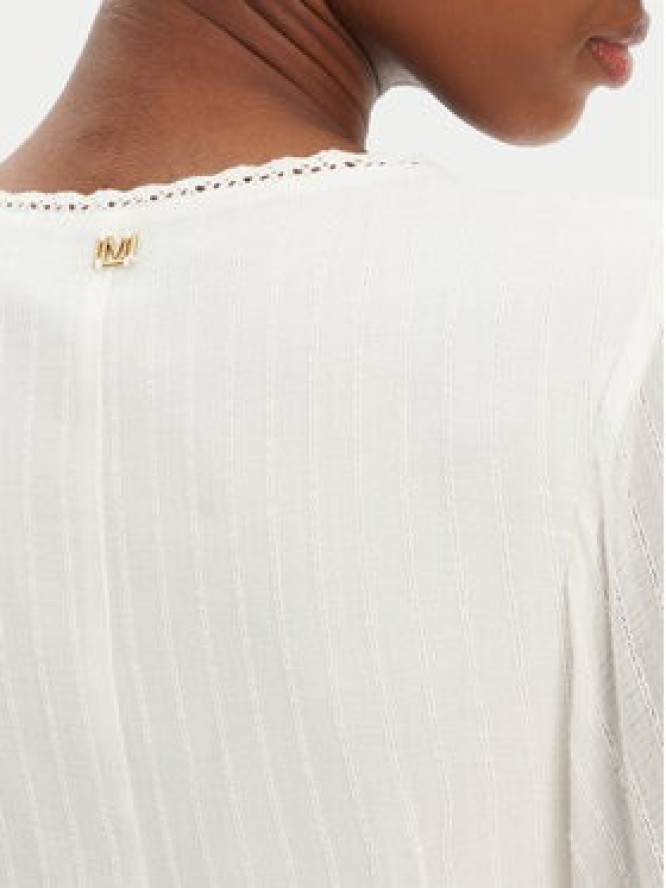 Marciano Guess Sukienka wieczorowa 5GGK53 7317A Écru Regular Fit