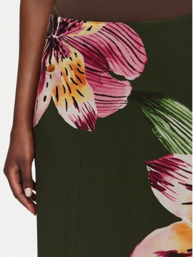 Vero Moda Spódnica maxi Ismene 10351432 Zielony Regular Fit