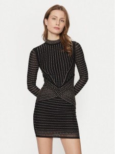 Marciano Guess Sukienka koktajlowa 5RGK30 6218A Czarny Regular Fit