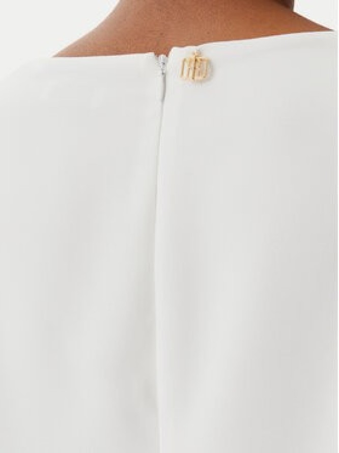 Fracomina Sukienka koktajlowa FR25SD1024W46001 Écru Regular Fit