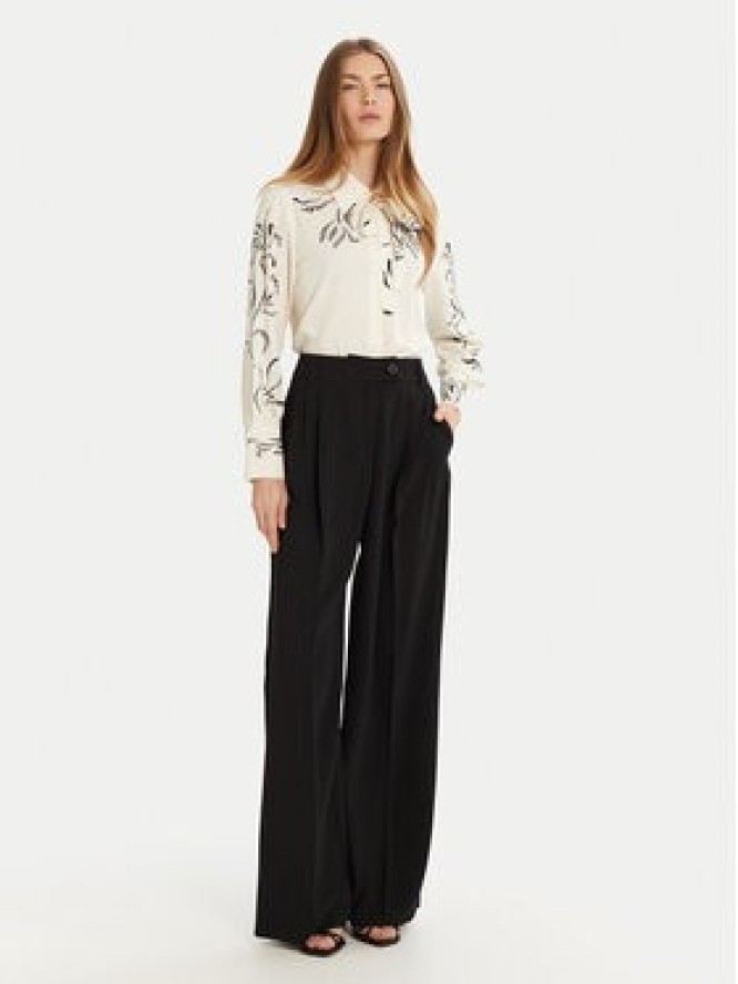 Marella Koszula Yacht 2513111043 Écru Relaxed Fit