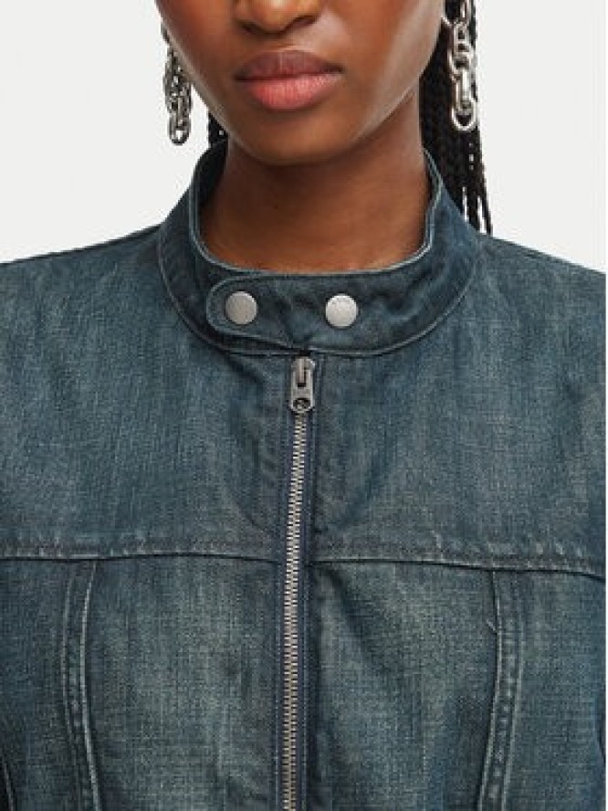 G-STAR Sukienka jeansowa Hourglass D29963-E358 Niebieski Regular Fit