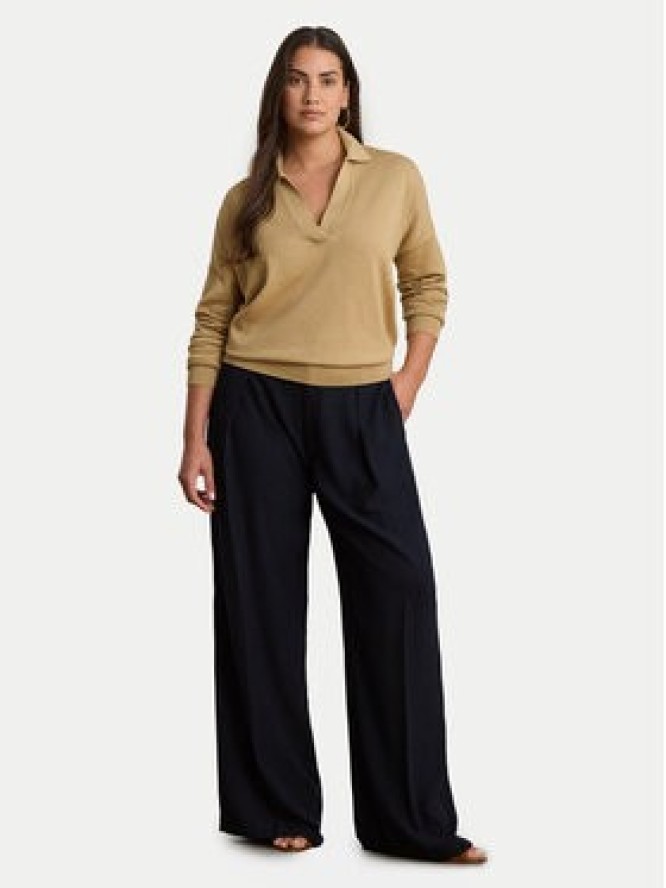 LAUREN RALPH LAUREN Sweter 200P14056004 Beżowy Regular Fit