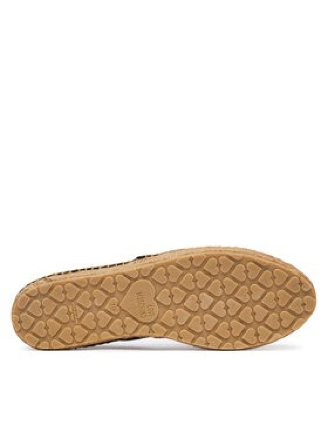 LOVE MOSCHINO Espadryle JA10532G0OIA0000 Czarny