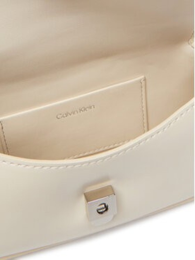 Calvin Klein Torebka LV04F3679G Kremowy