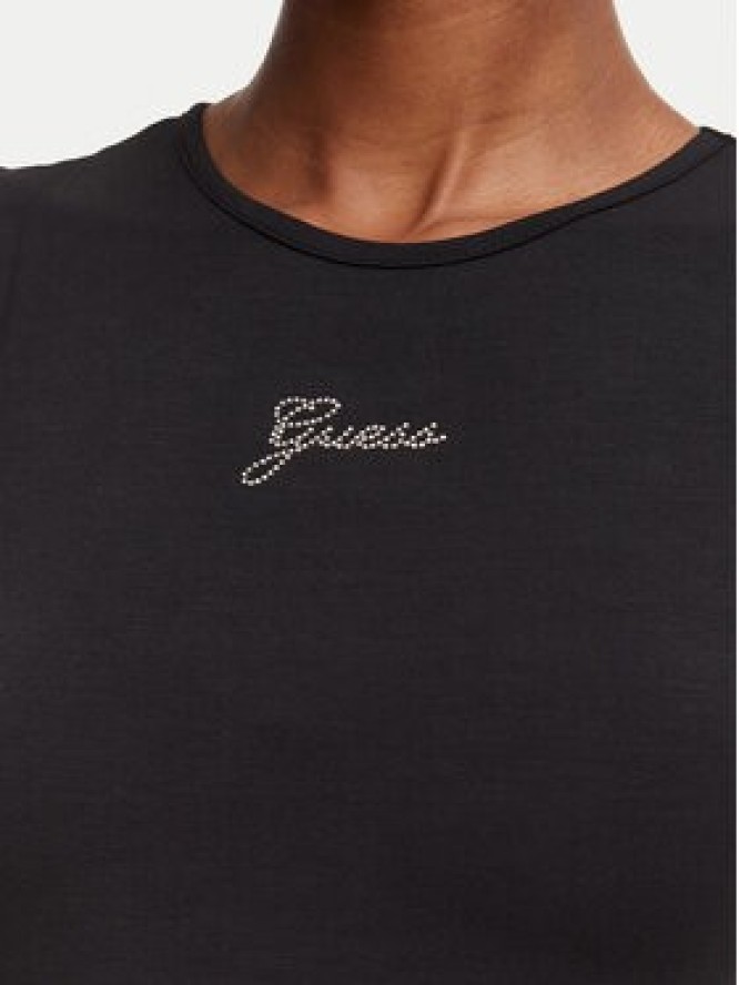 Guess Top W6YP17 K3881 Czarny Regular Fit