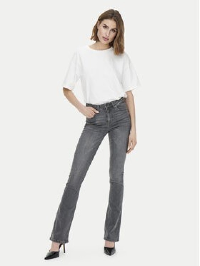 ONLY Jeansy Blush 15233721 Szary Flared Fit