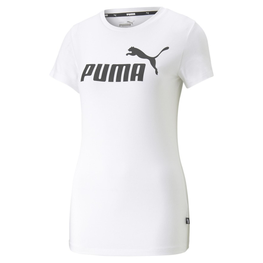 Koszulka Kobieta Puma Essentials Slim biały