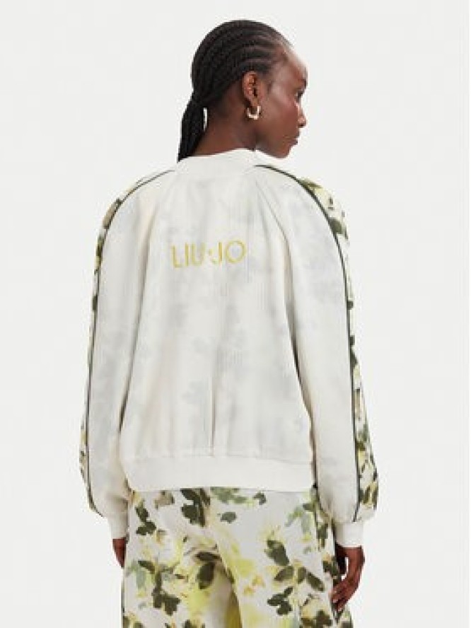 Liu Jo Sport Kurtka bomber TA6256 T358A Kremowy Regular Fit