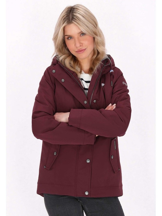 Schmuddelwedda Parka w kolorze bordowym rozmiar: L