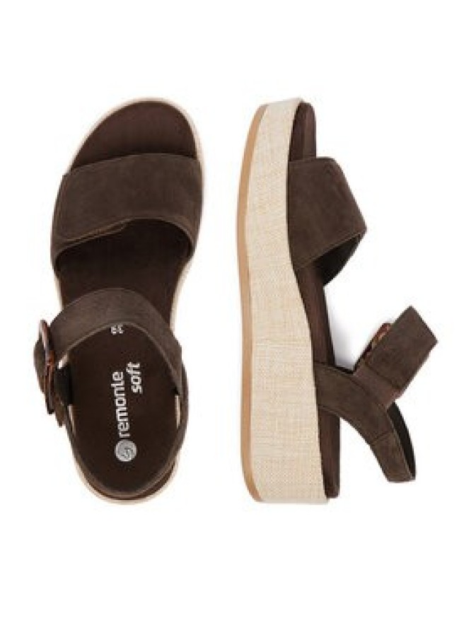 Remonte Sandały CEO-D1N54-25 Brązowy