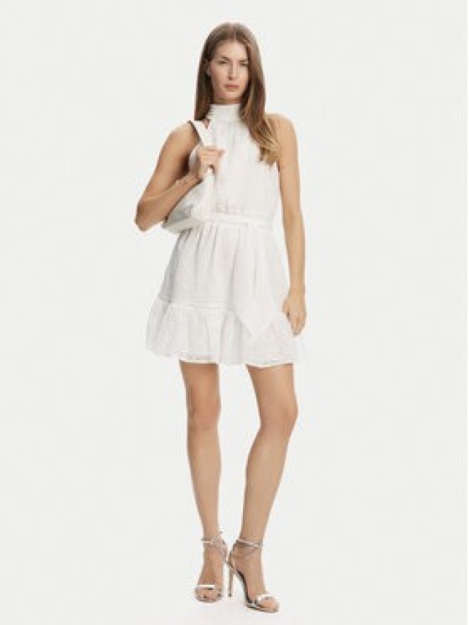 Guess Sukienka letnia W5GK15 W0WA2 Biały Regular Fit