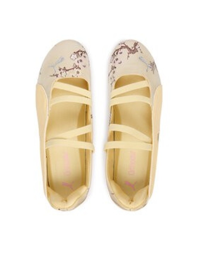 Puma Baleriny Speedcat Ballet Silky 408425 Żółty jasny