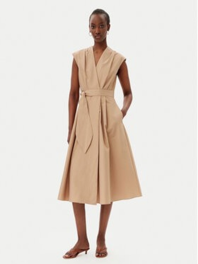 Marella Sukienka letnia Ossola 2513221172200 Brązowy Regular Fit