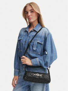 Guess Torebka Frances Mini HWQG22 41720 Czarny