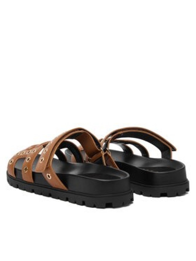 Guess Klapki FLPFAS ELE03 Brązowy