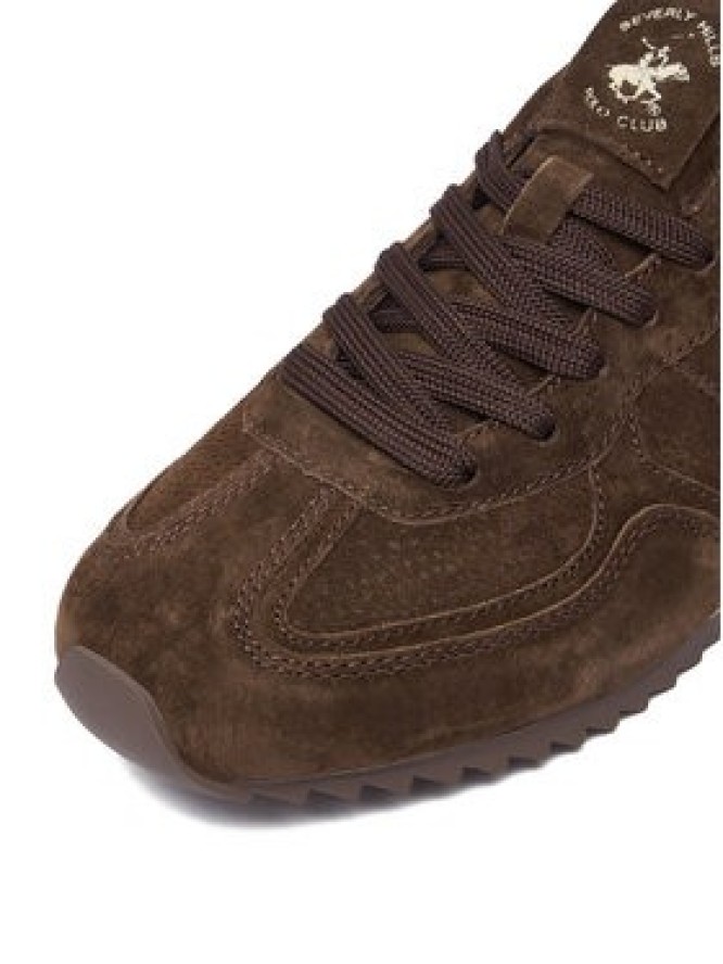 Beverly Hills Polo Club Sneakersy EO-WP40-FC-250104YX Brązowy