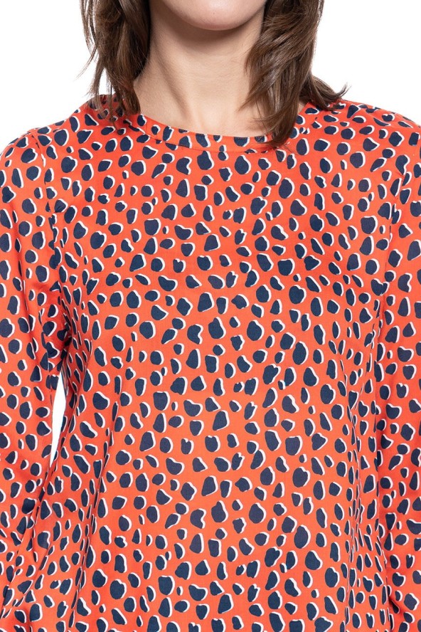 DAMSKA BLUZKA MATERIAŁOWA MUSTANG Emma C Leoprint 1008913 11629