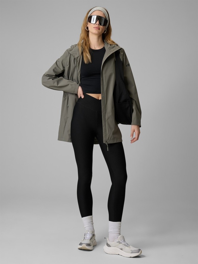 4F Parka przejściowa membrana 5000 damska - khaki S